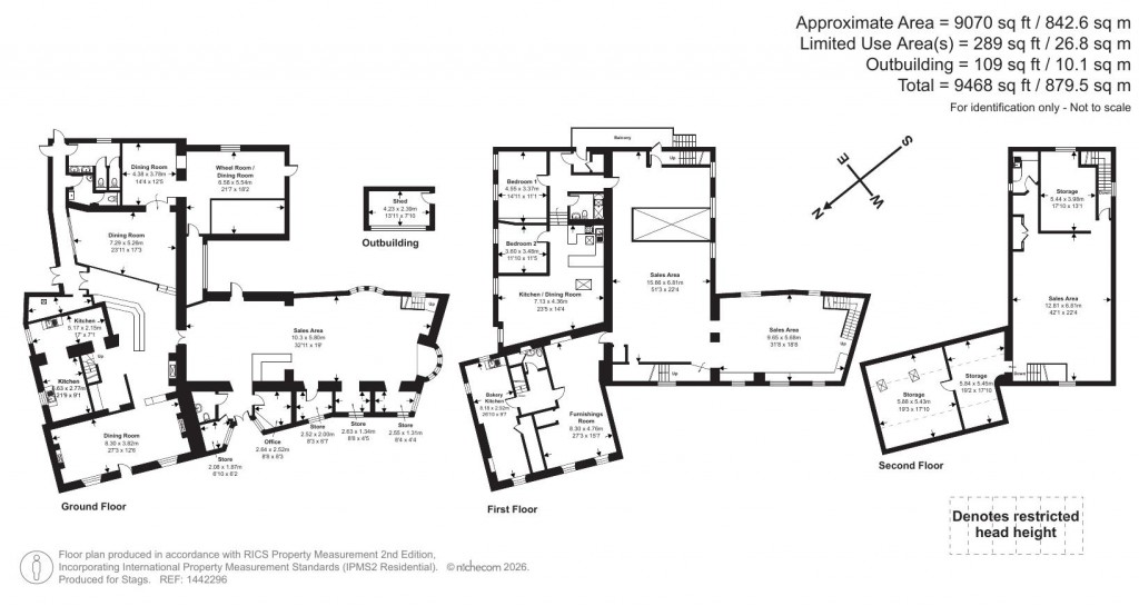 Floorplans For Bickleigh, Tiverton