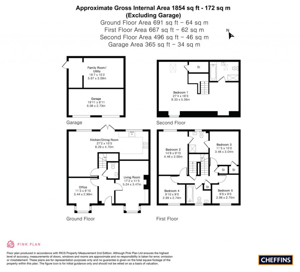 Floorplans For Mallard Way, Exning