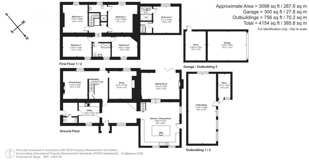 Floorplans For Rackenford, Tiverton