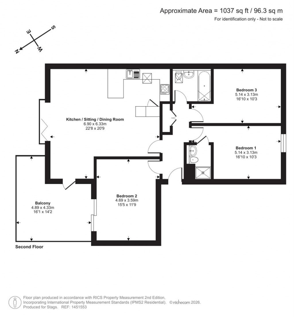 Floorplans For St. Ives Road, Carbis Bay, St. Ives