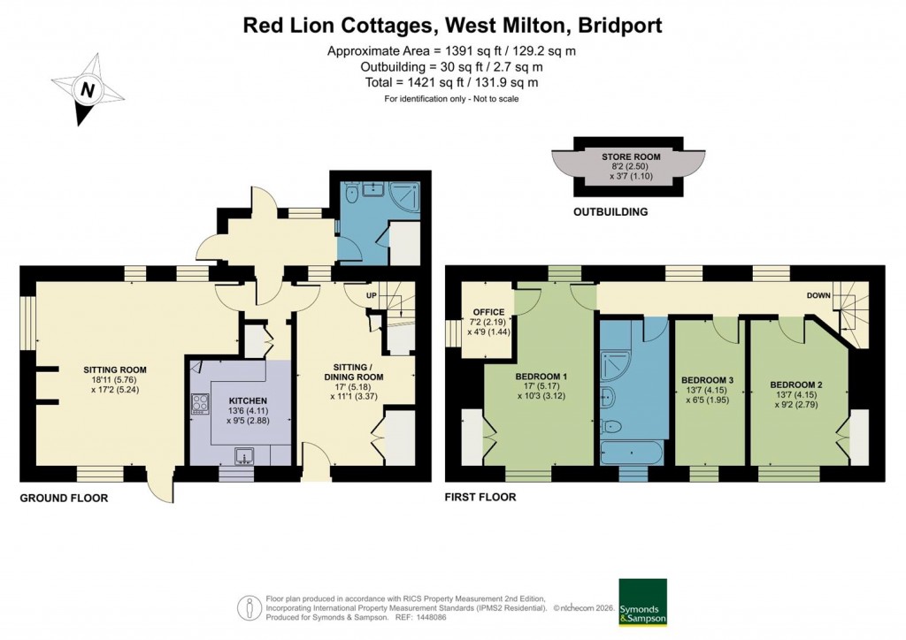 Floorplans For West Milton, Bridport