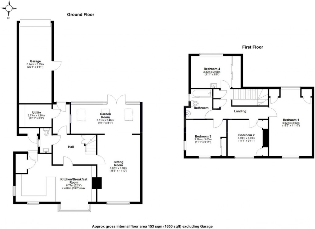Floorplans For East Street, Saffron Walden