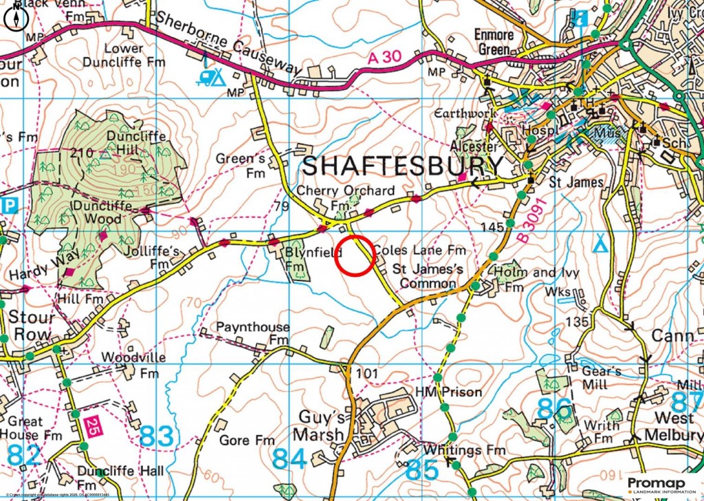 Floorplans For Cole's Lane, Cherry Orchard, Shaftesbury