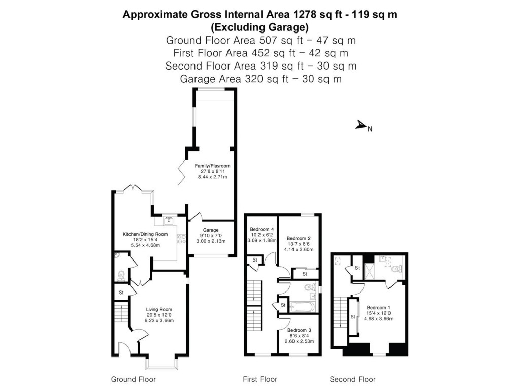 Floorplans For Crawley Hobbs Close, Saffron Walden