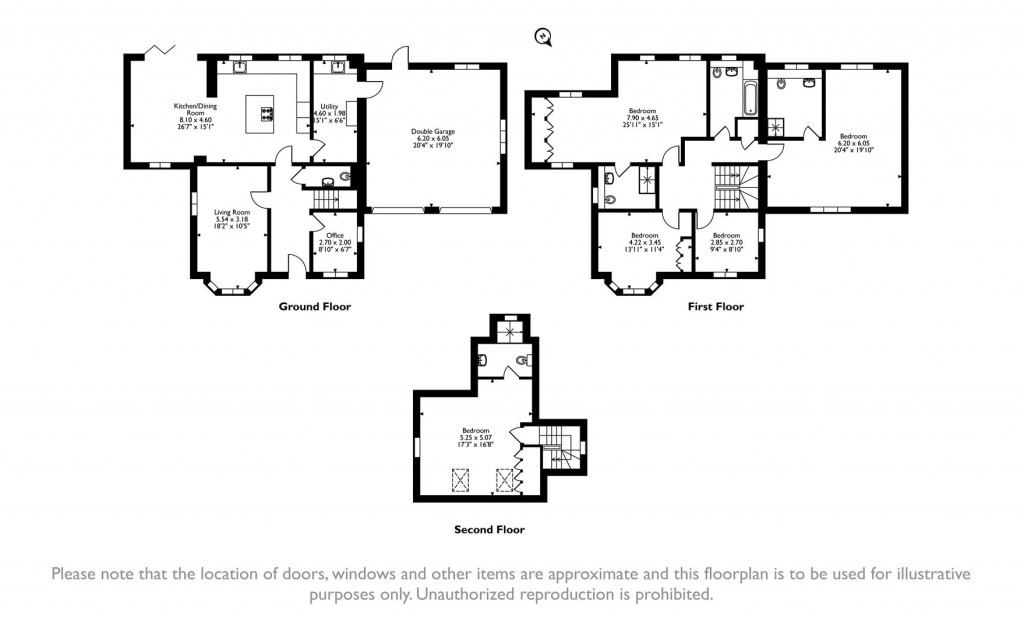 Floorplans For Leicester Road, Uppingham, Rutland