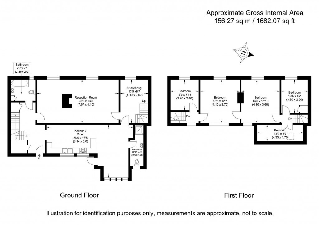 Floorplans For Carmen Street, Great Chesterford, Saffron Walden