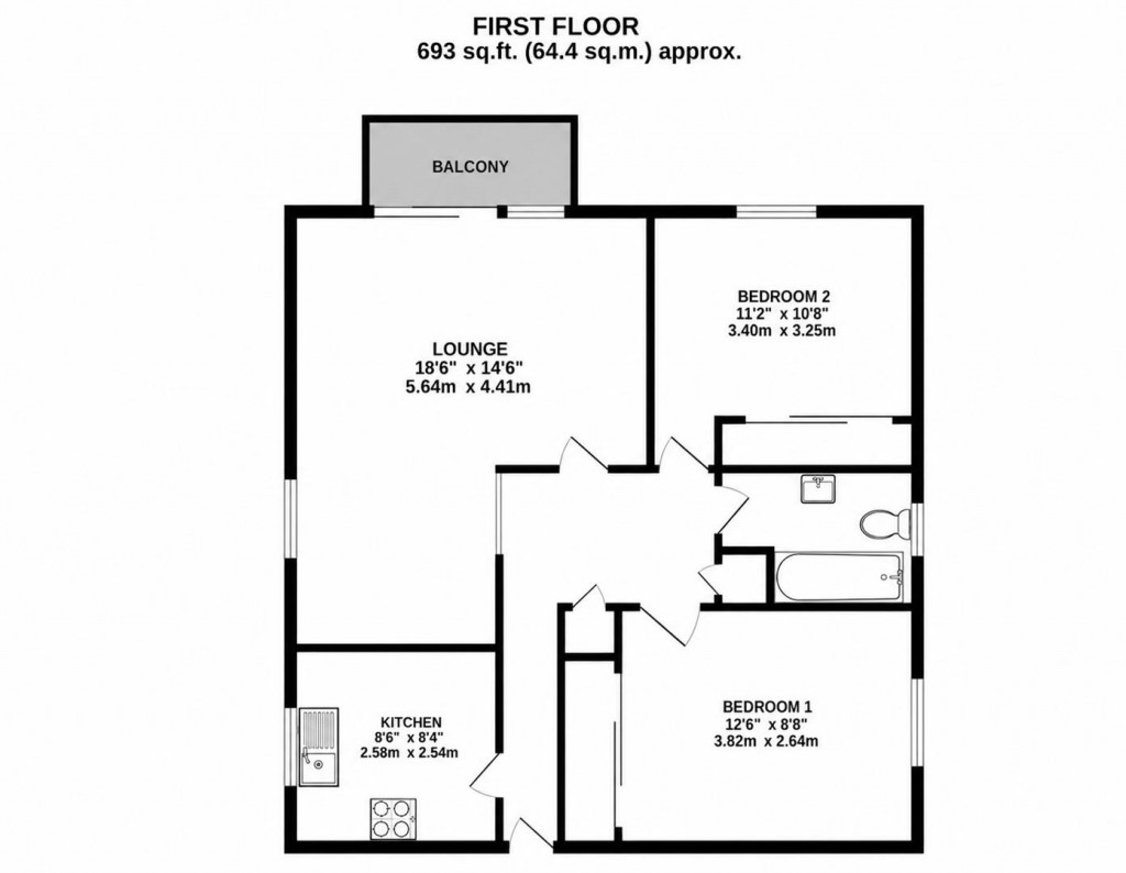 Floorplans For Silver Street, Lyme Regis