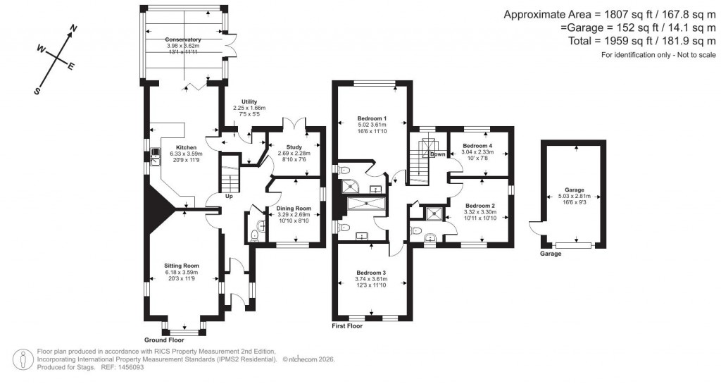 Floorplans For Huntsham, Tiverton