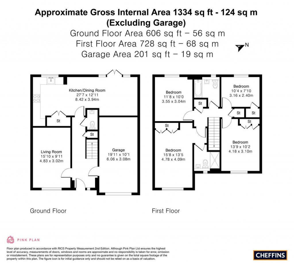 Floorplans For Clydesdale Road, Witchford, Ely