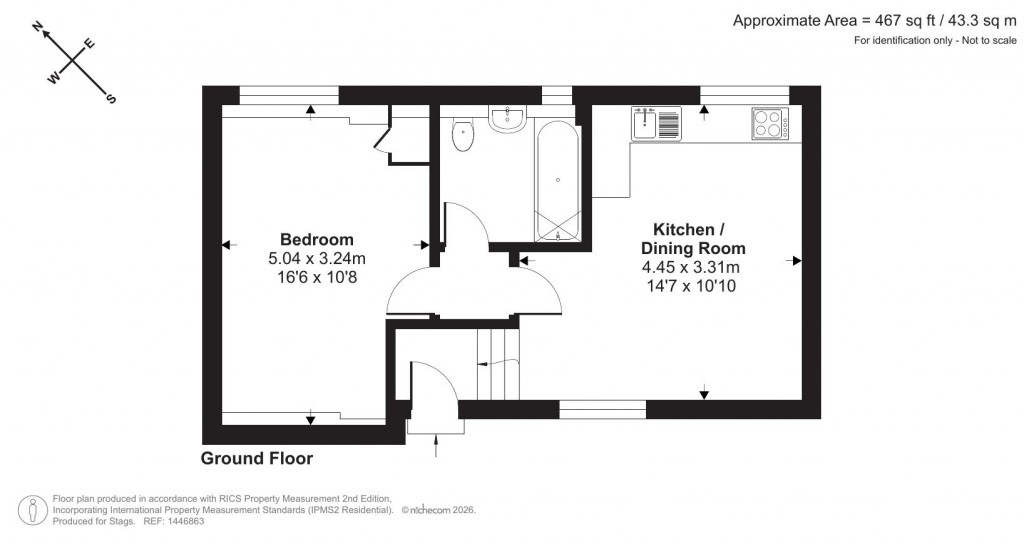 Floorplans For Berry Down Cross, Combe Martin