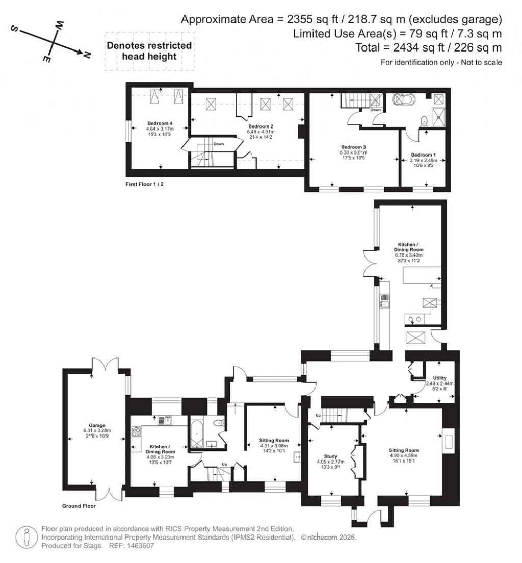 Floorplans For Cheriton Bishop