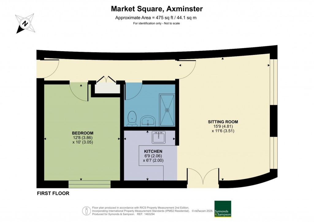 Floorplans For Market Square, Axminster