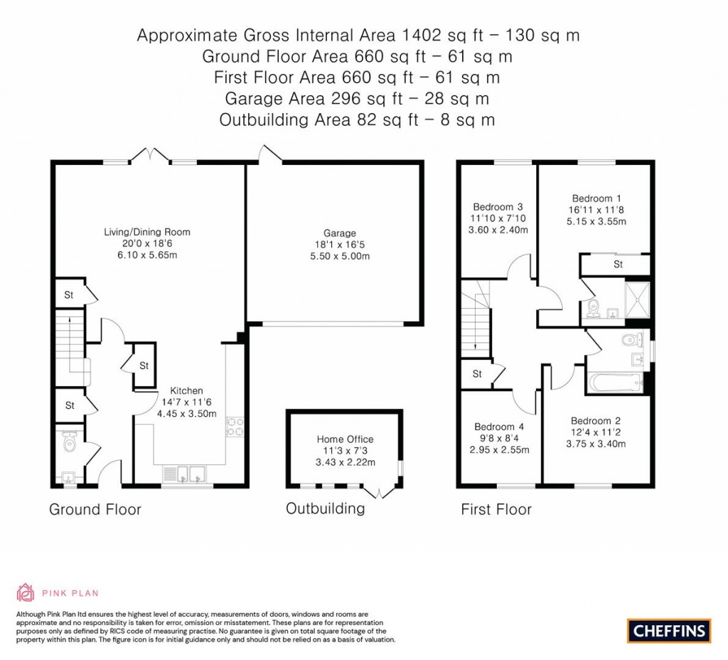 Floorplans For Webb Close, Hardwick