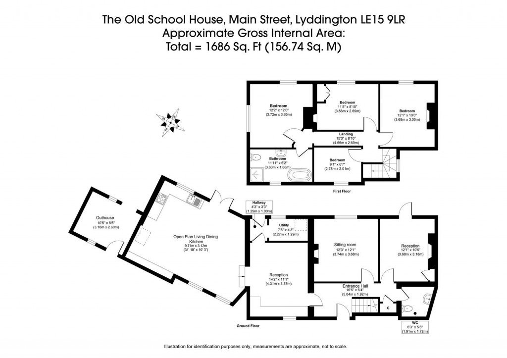 Floorplans For Main Street, Lyddington