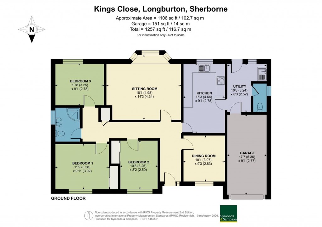 Floorplans For Kings Close, Longburton, Sherborne