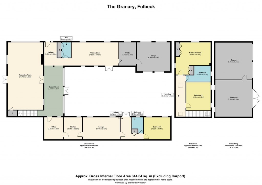 Floorplans For Fulbeck, Grantham