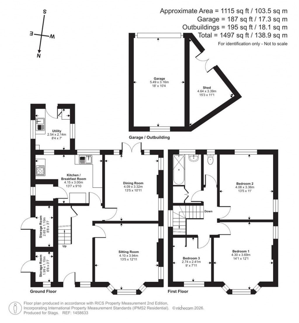 Floorplans For Plymouth Road, Totnes