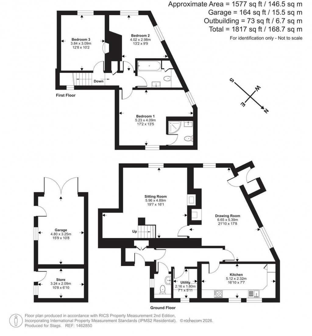 Floorplans For West Bagborough, Taunton