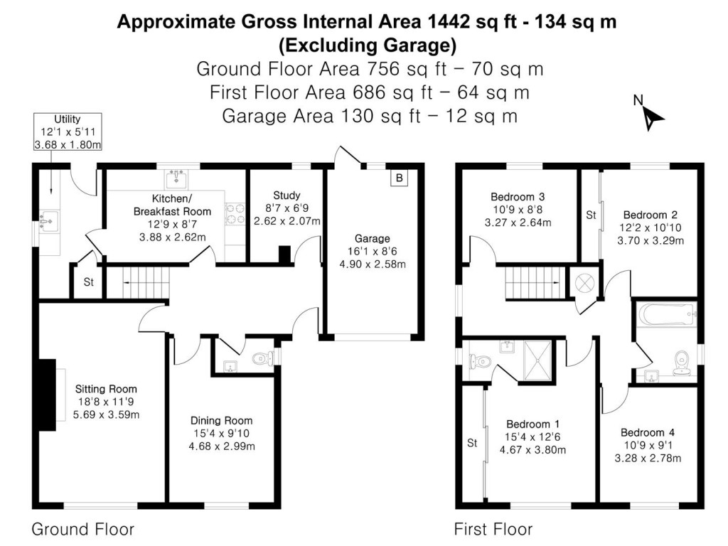 Floorplans For The Dell, Tavistock
