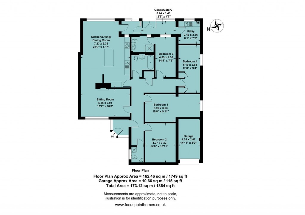 Floorplans For Leigh Grove, Banbury - Far reaching views