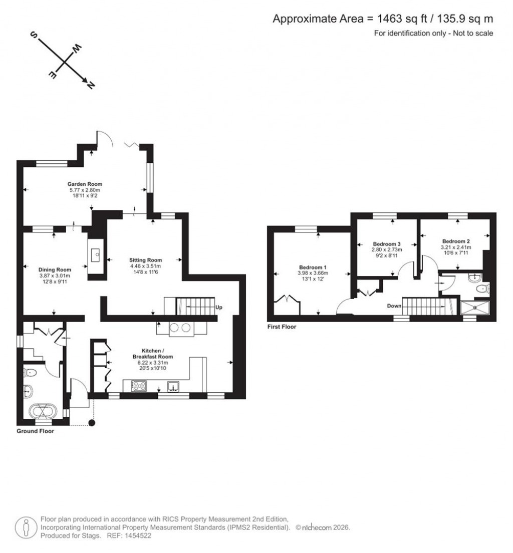 Floorplans For Tawstock, Barnstaple