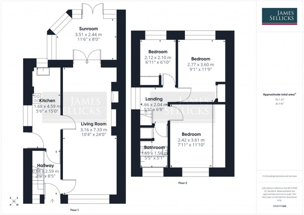 Floorplans For Averil Road, Leicester