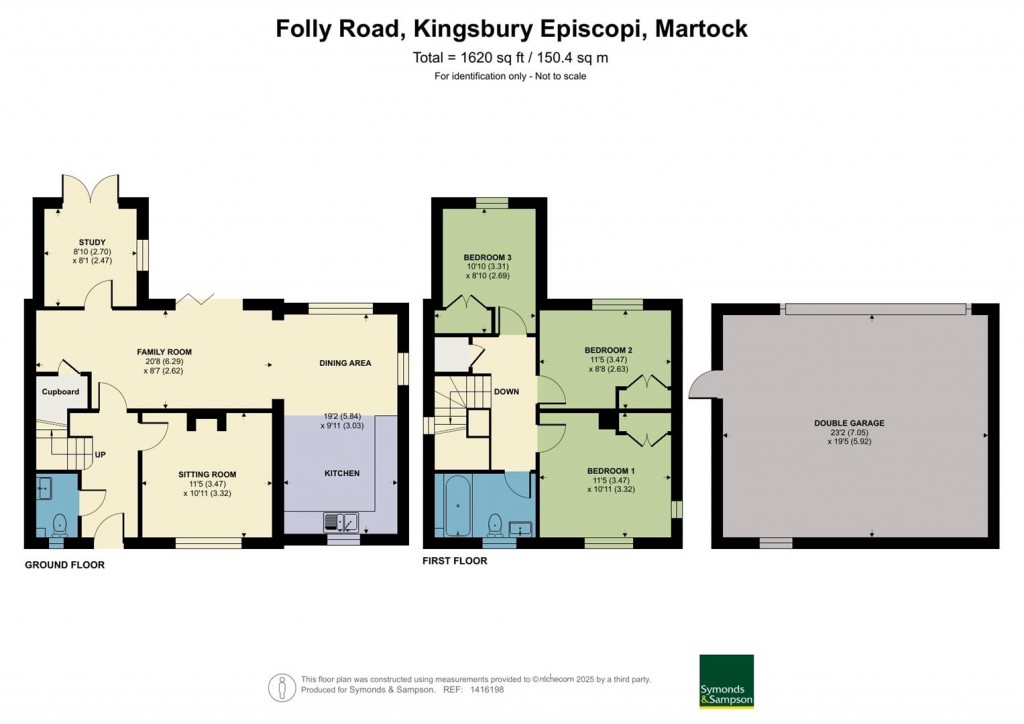 Floorplans For Folly Road, Kingsbury Episcopi, Martock