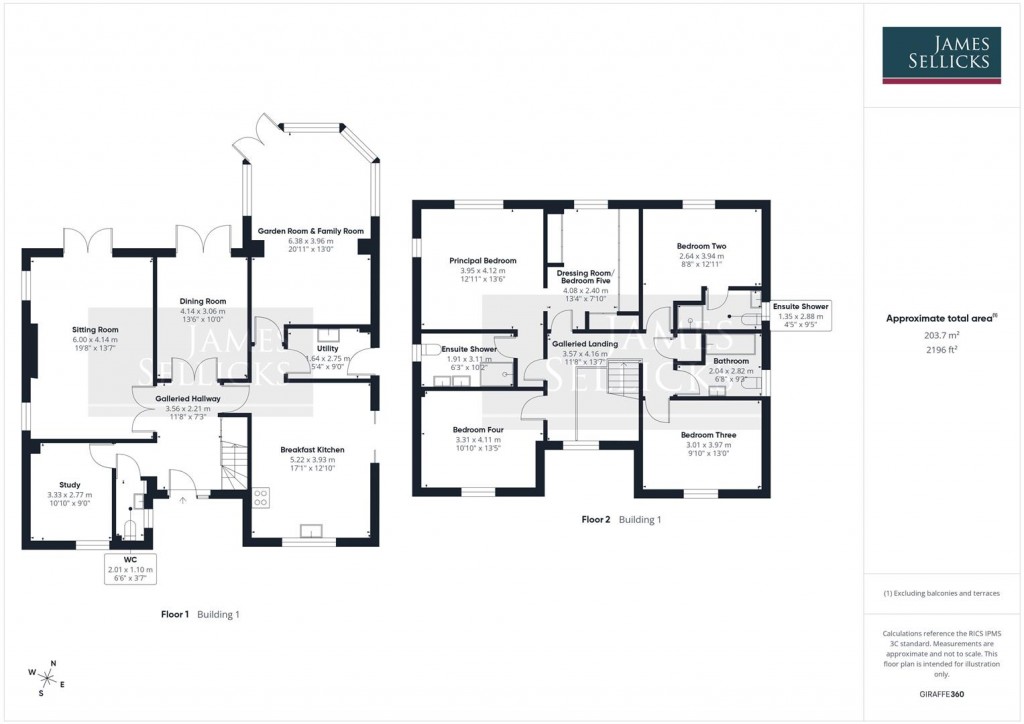 Floorplans For Chen-Wydh, Theddingworth, Lutterworth