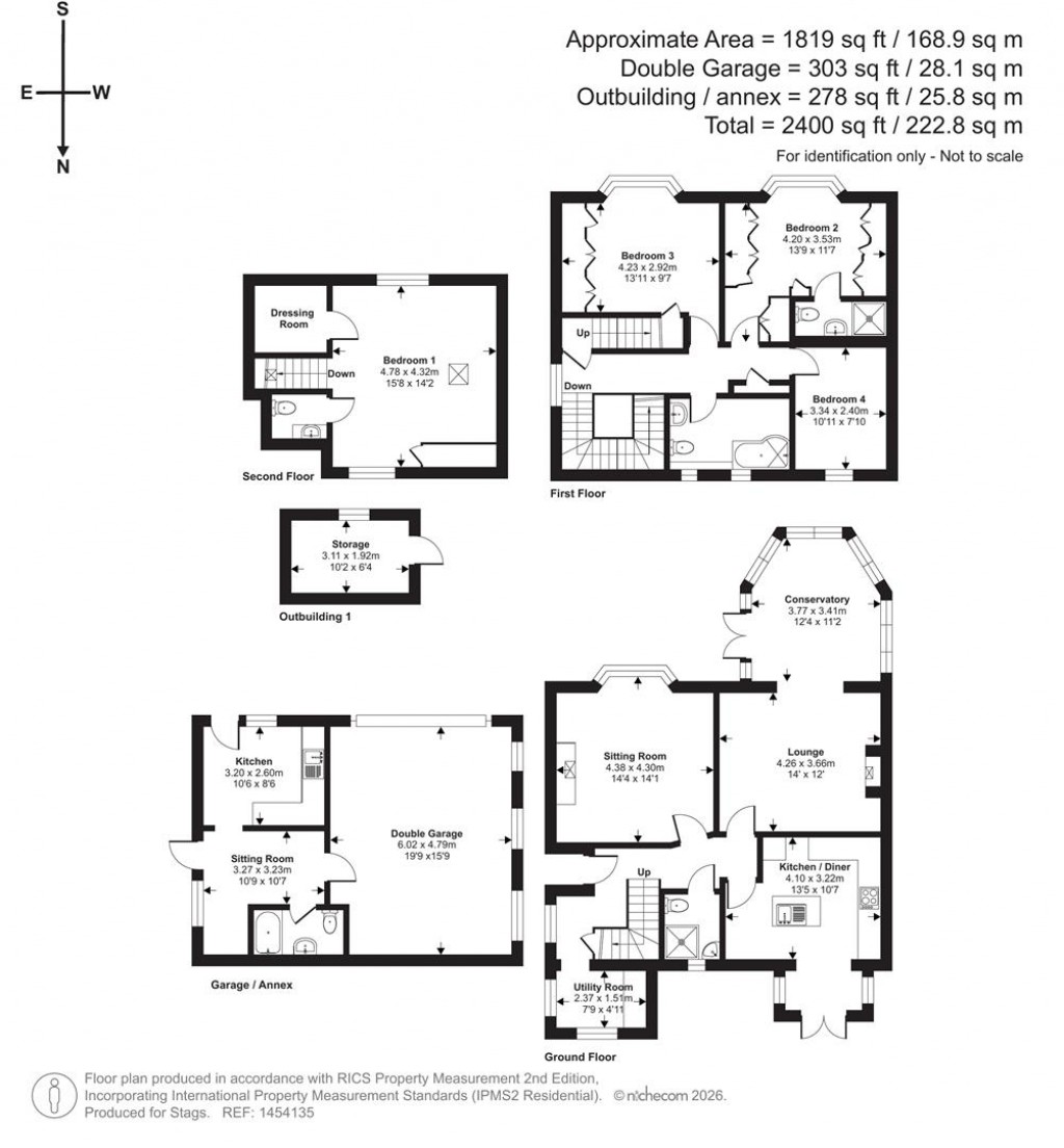 Floorplans For Station Road, Tamerton Foliot, Plymouth