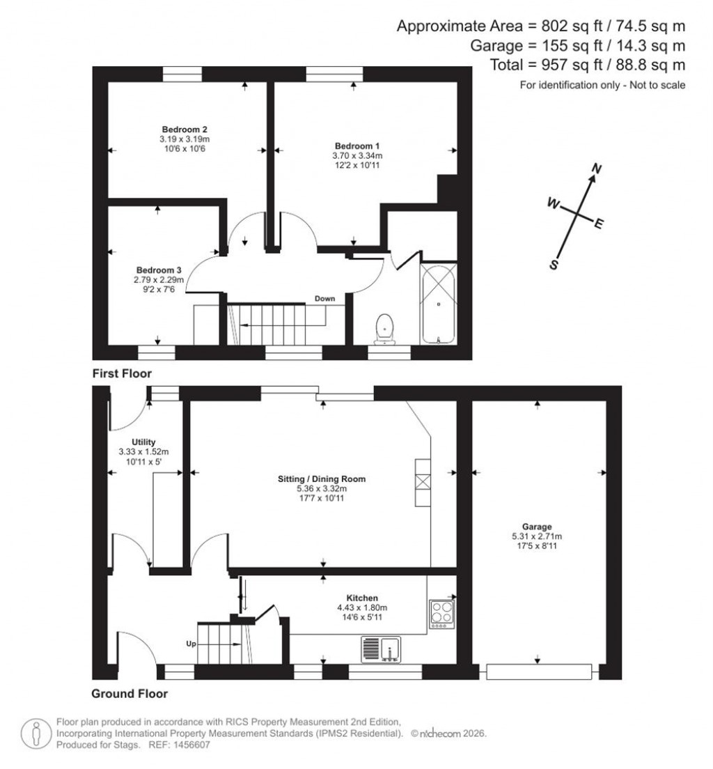 Floorplans For Rack Park Road, Kingsbridge