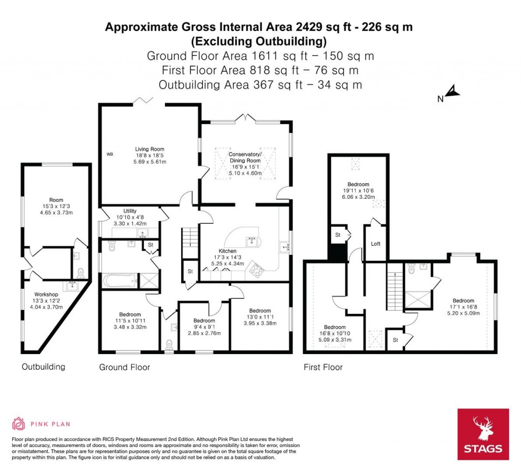Floorplans For Place Lane, Ashburton