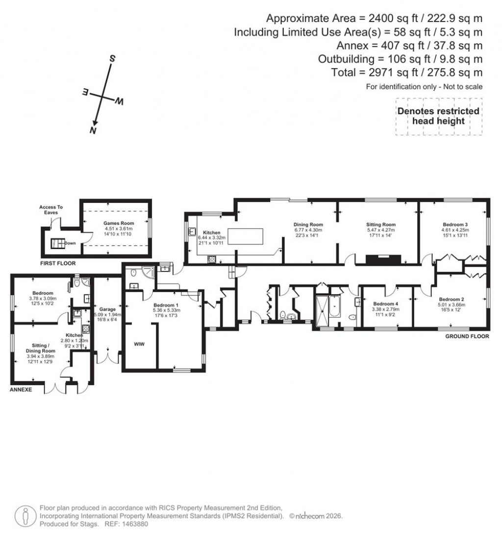 Floorplans For Penelewey, Feock, Truro