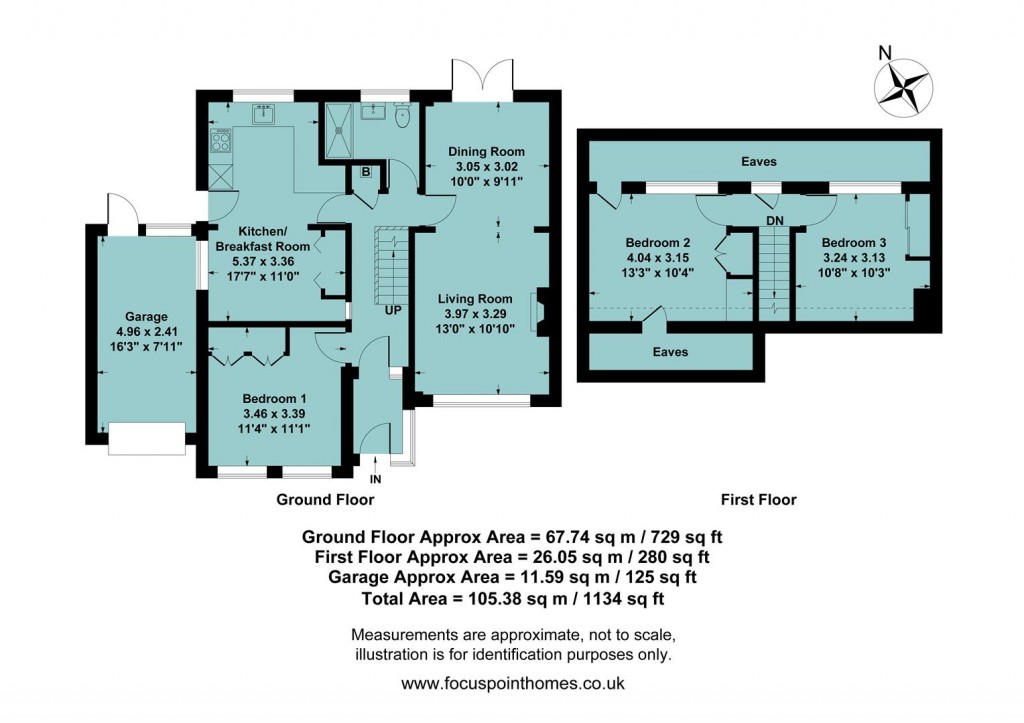 Floorplans For Horton Drive, Middleton Cheney