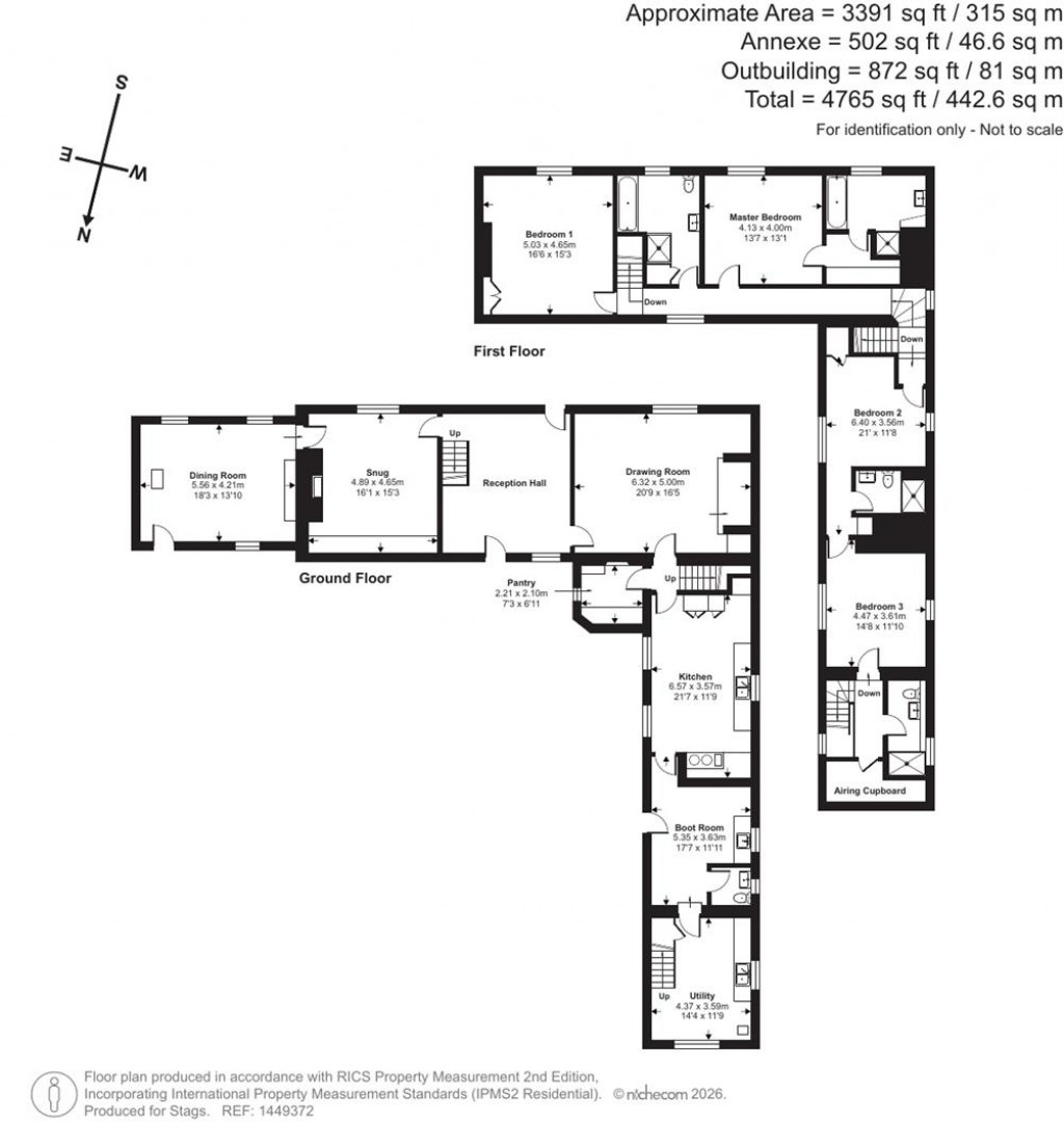 Floorplans For Lydeard St. Lawrence, Taunton