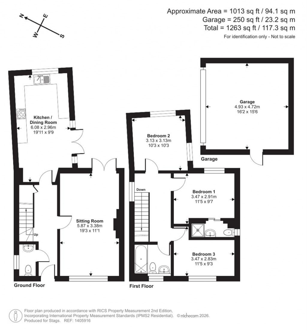 Floorplans For School Lane, Thorverton