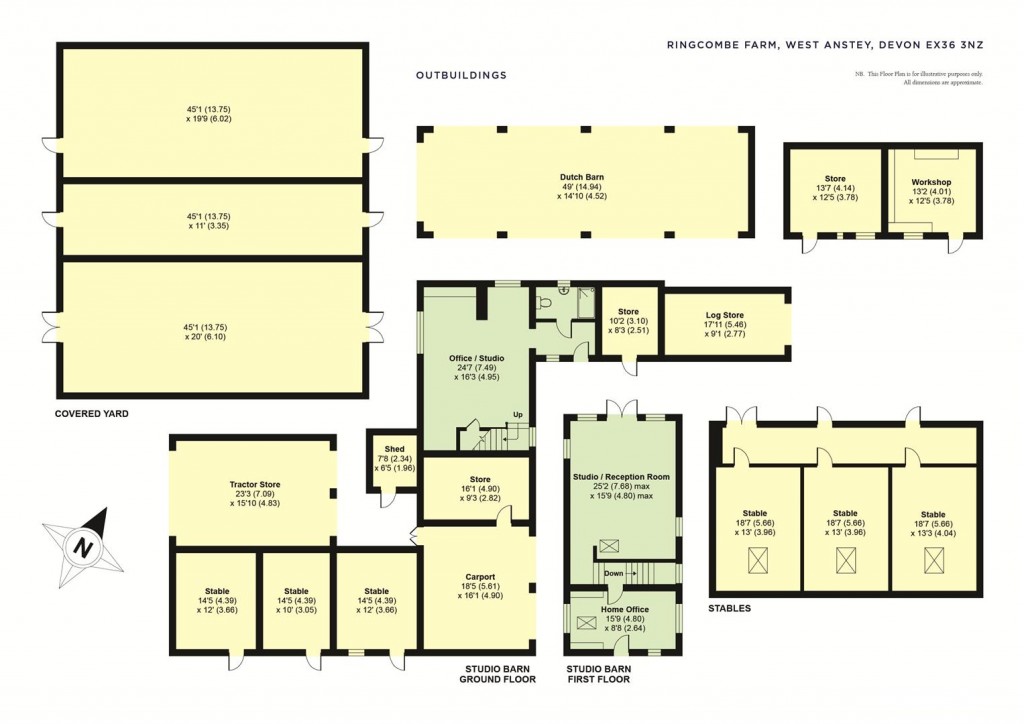 Floorplans For West Anstey, South Molton