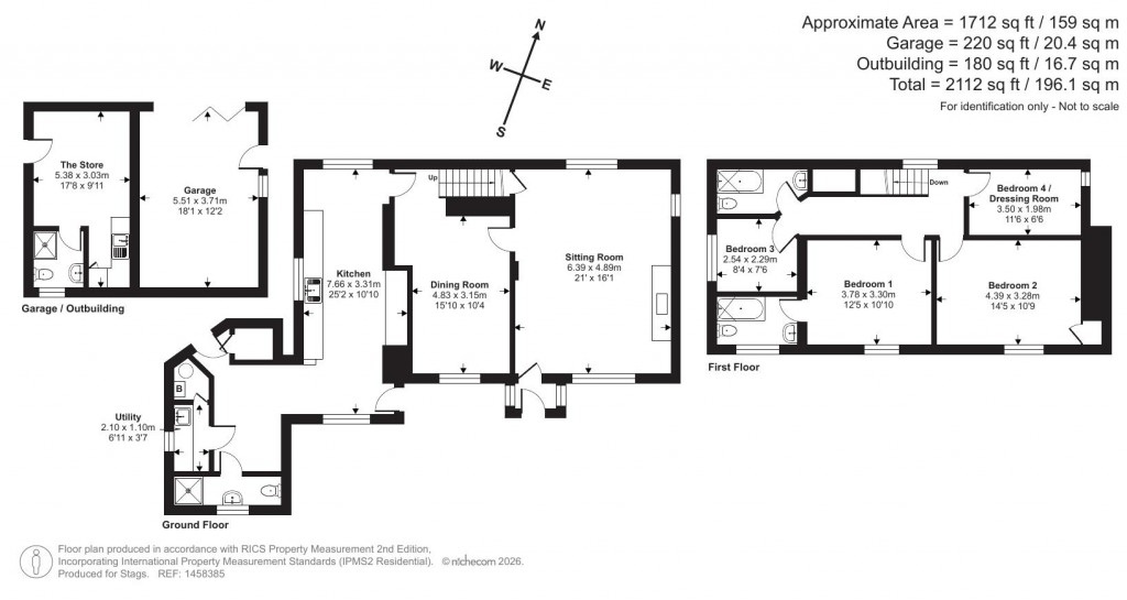 Floorplans For Kentisbury, Barnstaple