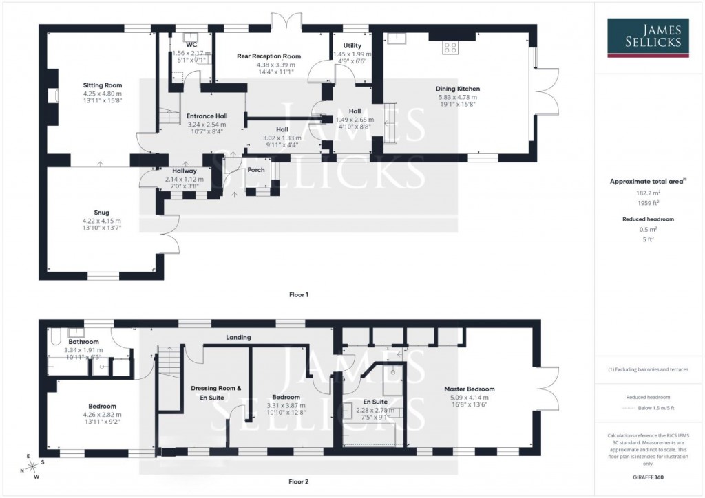 Floorplans For Main Street, Keyham, Leicestershire