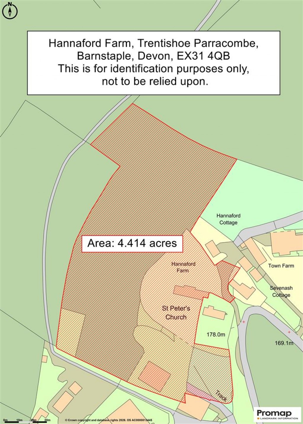 Floorplans For Trentishoe, Parracombe, Barnstaple