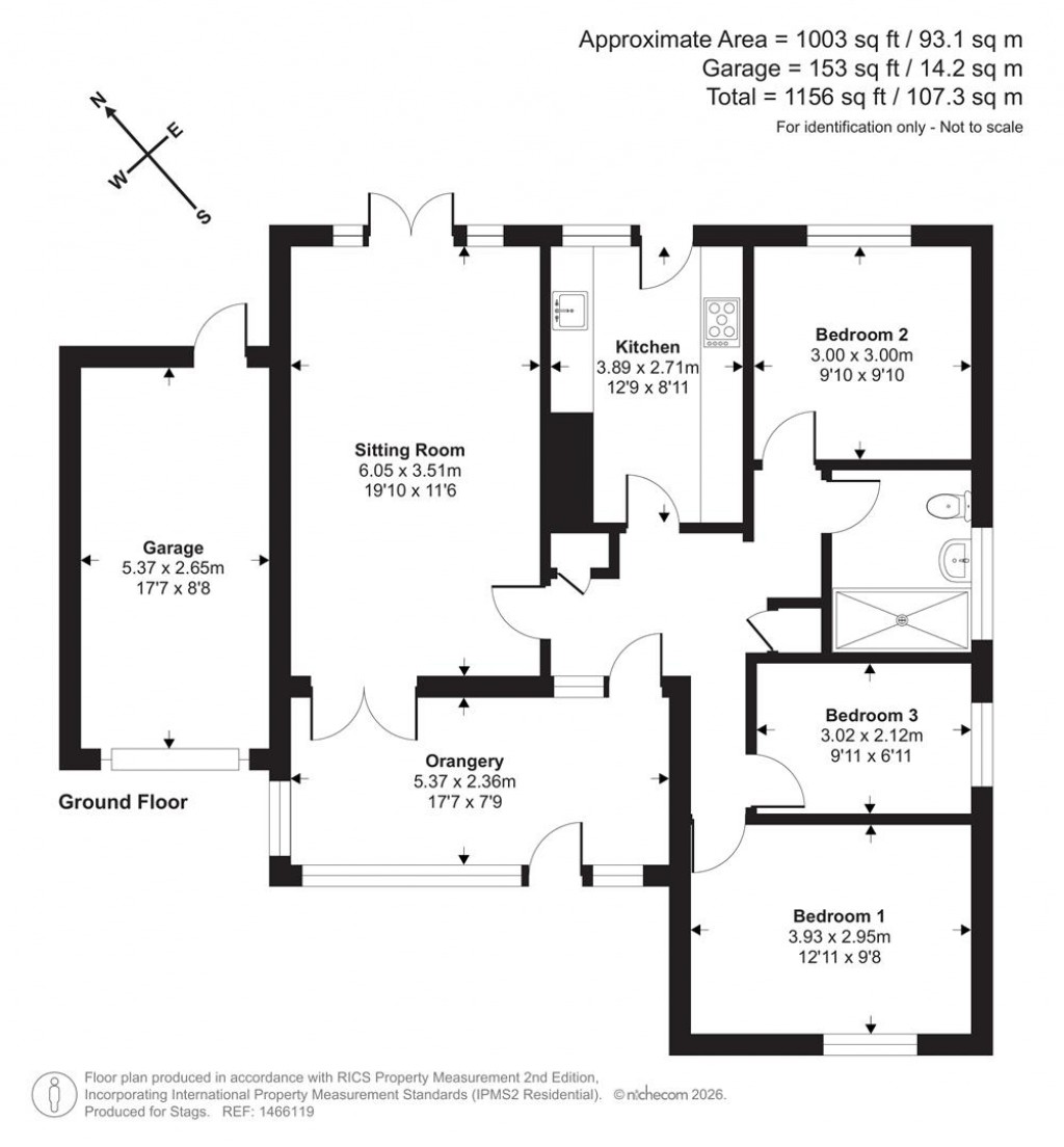 Floorplans For Norburton, Burton Bradstock, Bridport