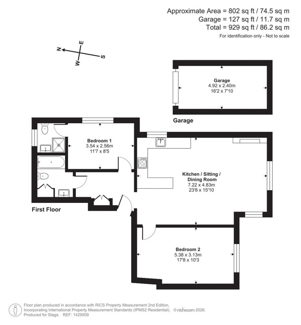 Floorplans For Old Beer Road, Seaton