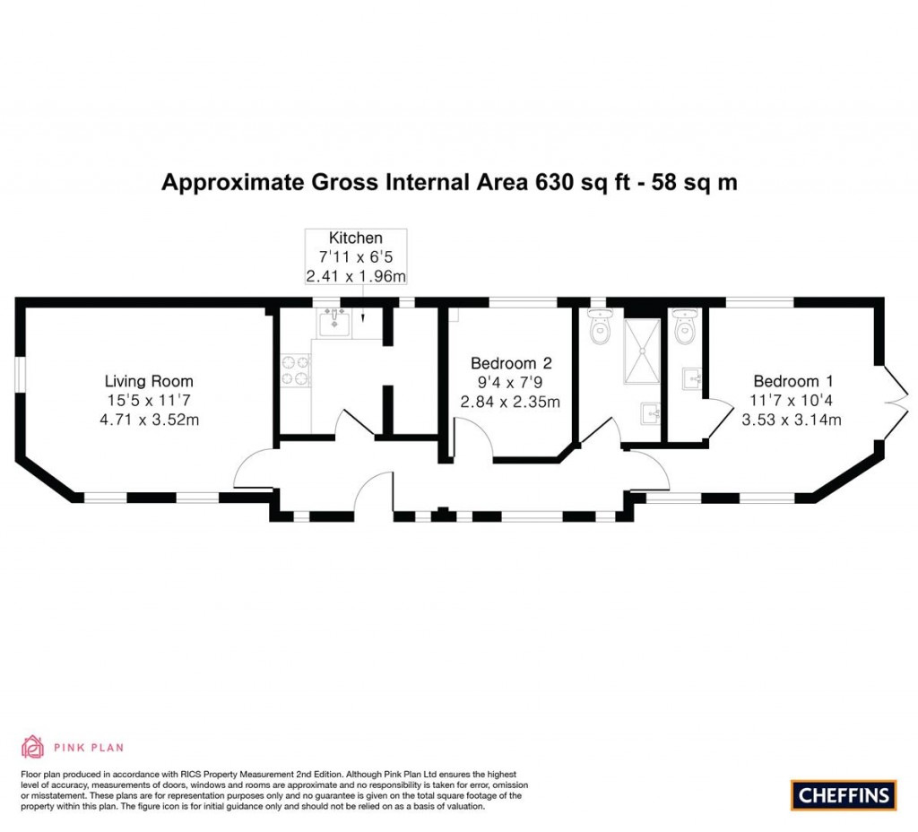 Floorplans For Tower Road, Ely