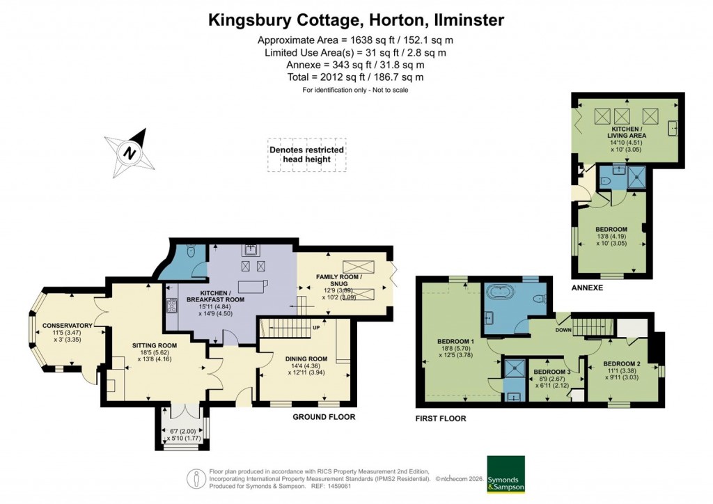 Floorplans For Horton, Ilminster