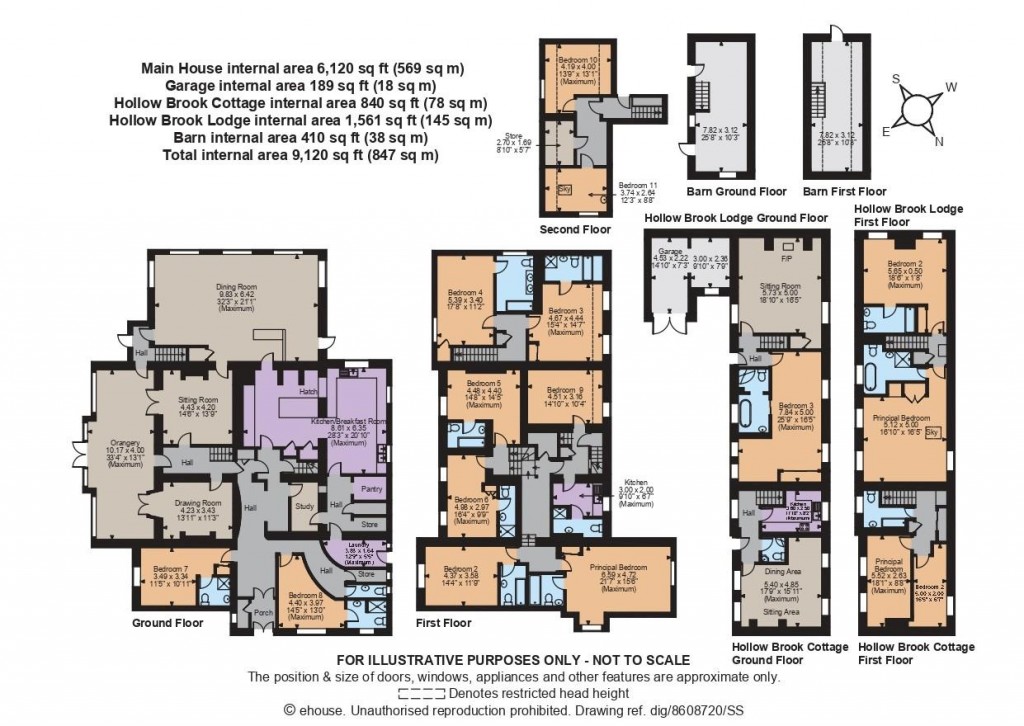 Floorplans For Martinhoe, Parracombe, Barnstaple