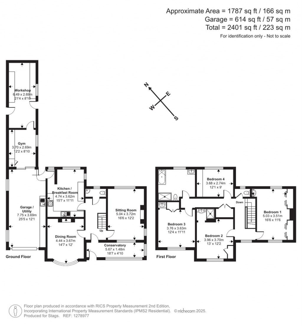 Floorplans For Compton Road, South Petherton