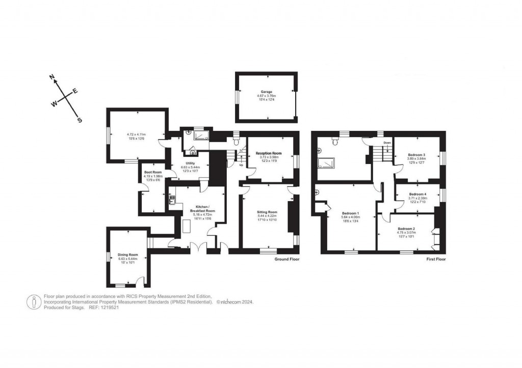Floorplans For Croford, Wiveliscombe, Taunton