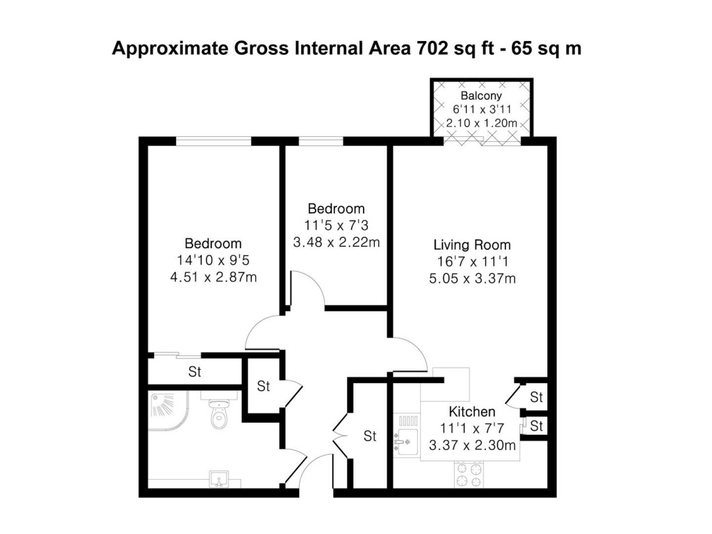 Floorplans For Audley Road, Saffron Walden