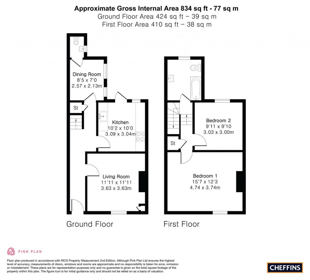 Floorplans For Victoria Road, Cambridge