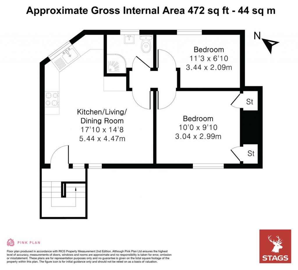 Floorplans For Fore Street, Port Isaac