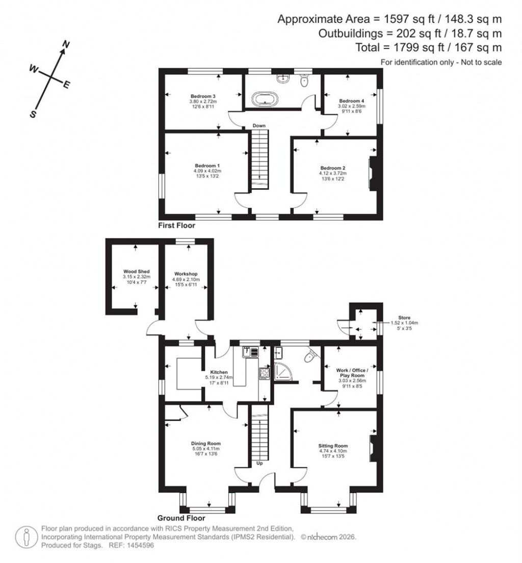 Floorplans For Buckerell, Honiton